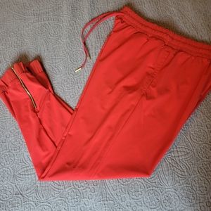 Woman's XL red zyia joggers